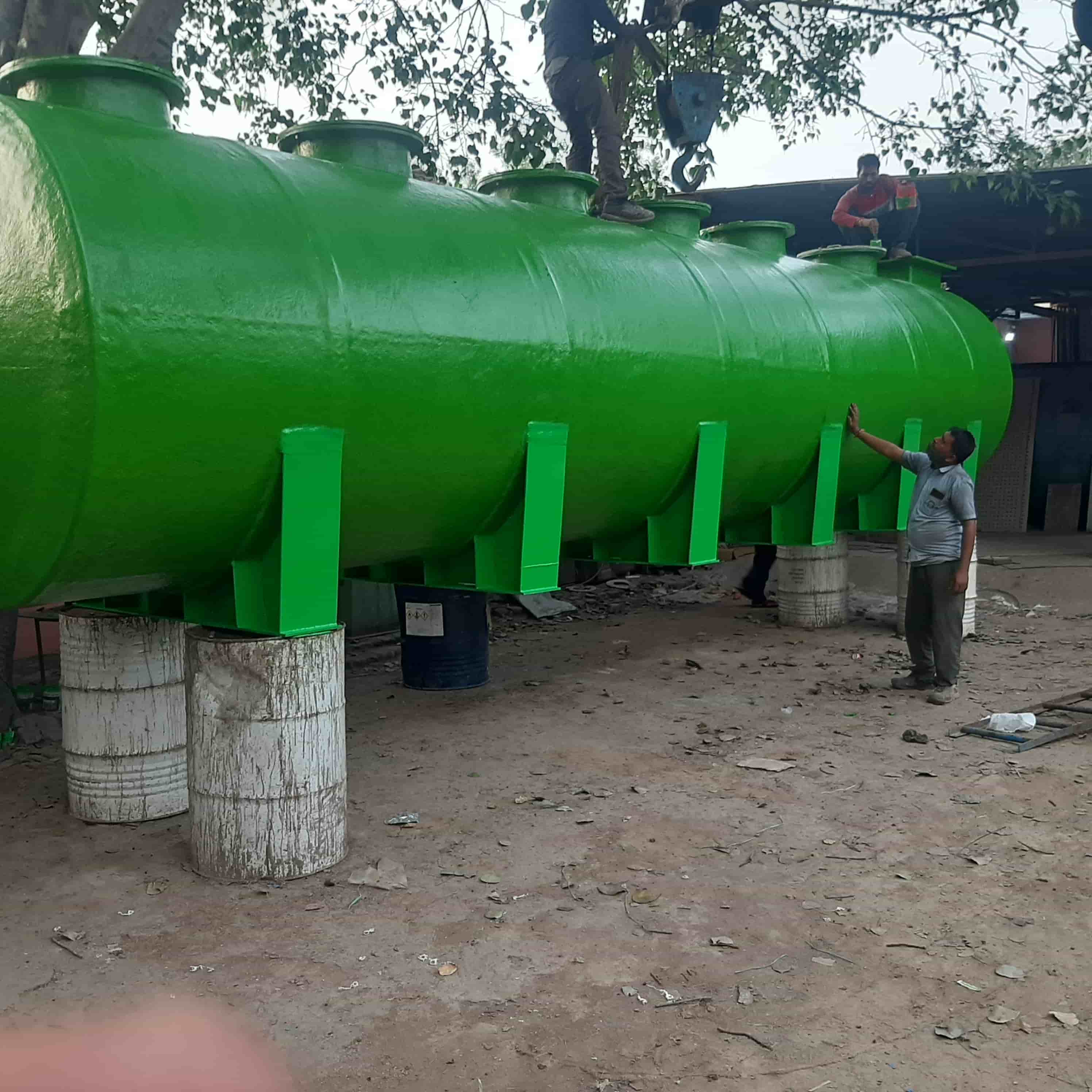 frp acid storage tank