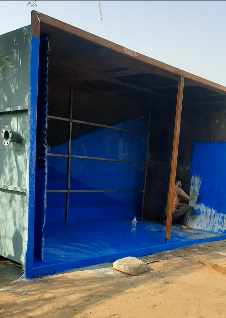 ms tank with frp lining